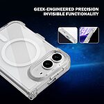 Θήκη iPhone Duo - LEREACH TOC Series - Σκληρή Πλάτη PC+TPU - Διάφανο — εικόνα 7