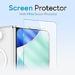 Θήκη iPhone Duo - NORTHJO - Σκληρή Πλάτη PC+TPU - Διάφανο — εικόνα 3