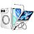 Σκληρή Πλάτη PC+TPU για iPhone Duo (OEM) σε Διάφανο — περιστρεφόμενο stand, προστασία μεντεσέ & ενσωματωμένο HD Tempered Glass.