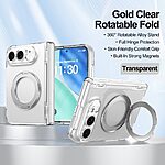 Θήκη iPhone Duo - OEM - Σκληρή Πλάτη PC+TPU - Διάφανο - Stand — εικόνα 3