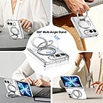 Θήκη iPhone Duo - OEM - Σκληρή Πλάτη PC+TPU - Διάφανο - Stand — εικόνα 4