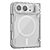 Σκληρή Πλάτη PC+TPU για iPhone Duo (NILLKIN) σε Γκρι — διάφανο κάλυμμα κάμερας που γίνεται stand, με μαγνητική συμβατότητα.