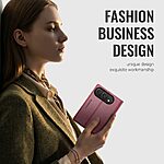 Θήκη iPhone Duo - CASEME 023 Series - Flip Πορτοφόλι από Συνθετικό Δέρμα (PU) με TPU - Κόκκινο - RFID/Stand — εικόνα 3