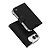 Flip Πορτοφόλι από Συνθετικό Δέρμα (PU) με TPU για iPhone Duo (DUX DUCIS) σε Μαύρο — θήκη κάρτας, stand & κρυφό μαγνητικό κλείσιμο.