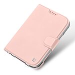 Θήκη iPhone Duo - DUX DUCIS Skin Pro Series - Flip Πορτοφόλι από Συνθετικό Δέρμα (PU) με TPU - Ροζ - Stand — εικόνα 7