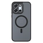 Σκληρή Πλάτη PC+TPU για OnePlus Nord CE6 5G / Nord 6 5G (OEM) σε Μαύρο — ματ αντιδακτυλική υφή & προστασία από πτώσεις έως 2,4m.