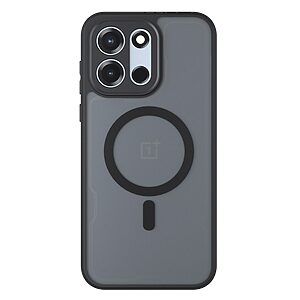 Σκληρή Πλάτη PC+TPU για OnePlus Nord CE6 5G / Nord 6 5G (OEM) σε Μαύρο — ματ αντιδακτυλική υφή & προστασία από πτώσεις έως 2,4m.