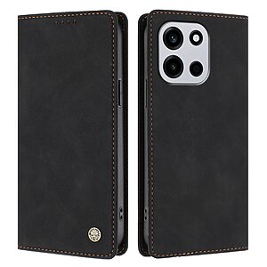 Flip Πορτοφόλι PU με TPU για OnePlus Nord CE6 5G / Nord 6 5G (OEM) σε Μαύρο — προστασία RFID, θήκες καρτών & stand για άνετη προβολή.