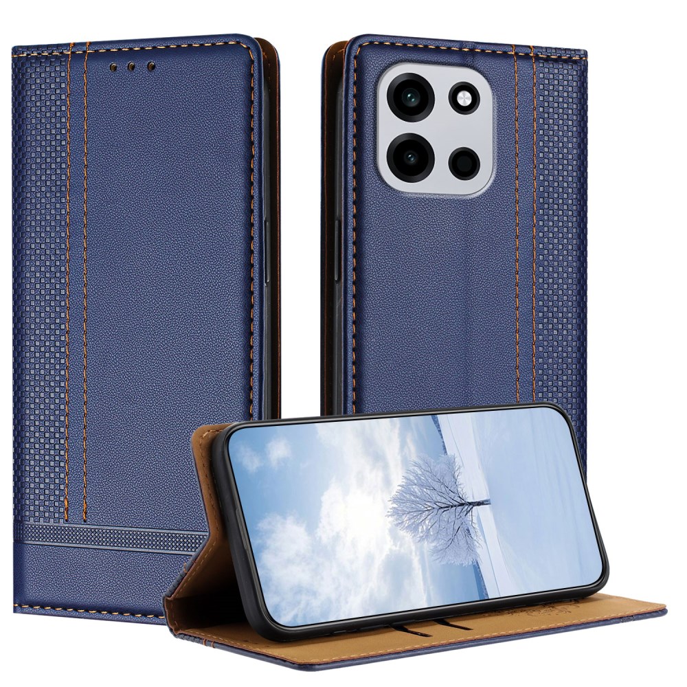 Θήκη OnePlus Nord CE6 5G / Nord 6 5G - OEM - Flip Πορτοφόλι από Συνθετικό Δέρμα (PU) με TPU - Μπλε - Stand Flip Πορτοφόλι PU με TPU για OnePlus Nord CE6 5G / Nord 6 5G (OEM) σε Μπλε — stand, θήκη κάρτας & μαγνητικό κούμπωμα για προστασία.