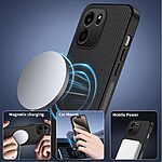 Θήκη OnePlus Nord CE6 5G - WANLONFENG TQ Series - Σκληρή Πλάτη PC+TPU - Μαύρο — εικόνα 4