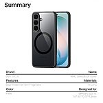 Θήκη Samsung Galaxy S26 FE 5G - DUX DUCIS Aimo Series - Σκληρή Πλάτη PC+TPU - Μαύρο — εικόνα 3