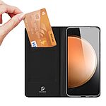 Θήκη Samsung Galaxy S26 FE 5G - DUX DUCIS Skin Pro Series - Flip Πορτοφόλι από Συνθετικό Δέρμα (PU) με TPU - Μαύρο - Stand — εικόνα 3