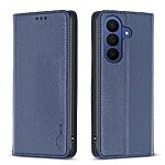 Flip Πορτοφόλι από Συνθετικό Δέρμα (PU) με TPU για Samsung Galaxy S26 FE 5G (BINFEN COLOR) σε Μπλε — θήκες καρτών, stand & μαγνητικό κλείσιμο.