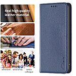 Θήκη Samsung Galaxy S26 FE 5G - BINFEN COLOR BF18 - Flip Πορτοφόλι από Συνθετικό Δέρμα (PU) με TPU - Μπλε - Stand — εικόνα 3