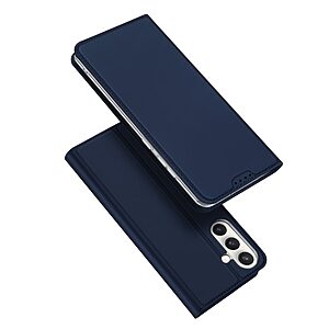 Flip Πορτοφόλι DUX DUCIS για Samsung Galaxy S26 FE 5G σε Μπλε — θήκη κάρτας, stand & κρυφό μαγνητικό κλείσιμο για πλήρη προστασία.