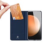 Θήκη Samsung Galaxy S26 FE 5G - DUX DUCIS Skin Pro Series - Flip Πορτοφόλι από Συνθετικό Δέρμα (PU) με TPU - Μπλε - Stand — εικόνα 3