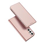 Flip Πορτοφόλι DUX DUCIS για Samsung Galaxy S26 FE 5G σε Ροζ — θήκη κάρτας, stand & κρυφό μαγνητικό κούμπωμα για πλήρη προστασία.