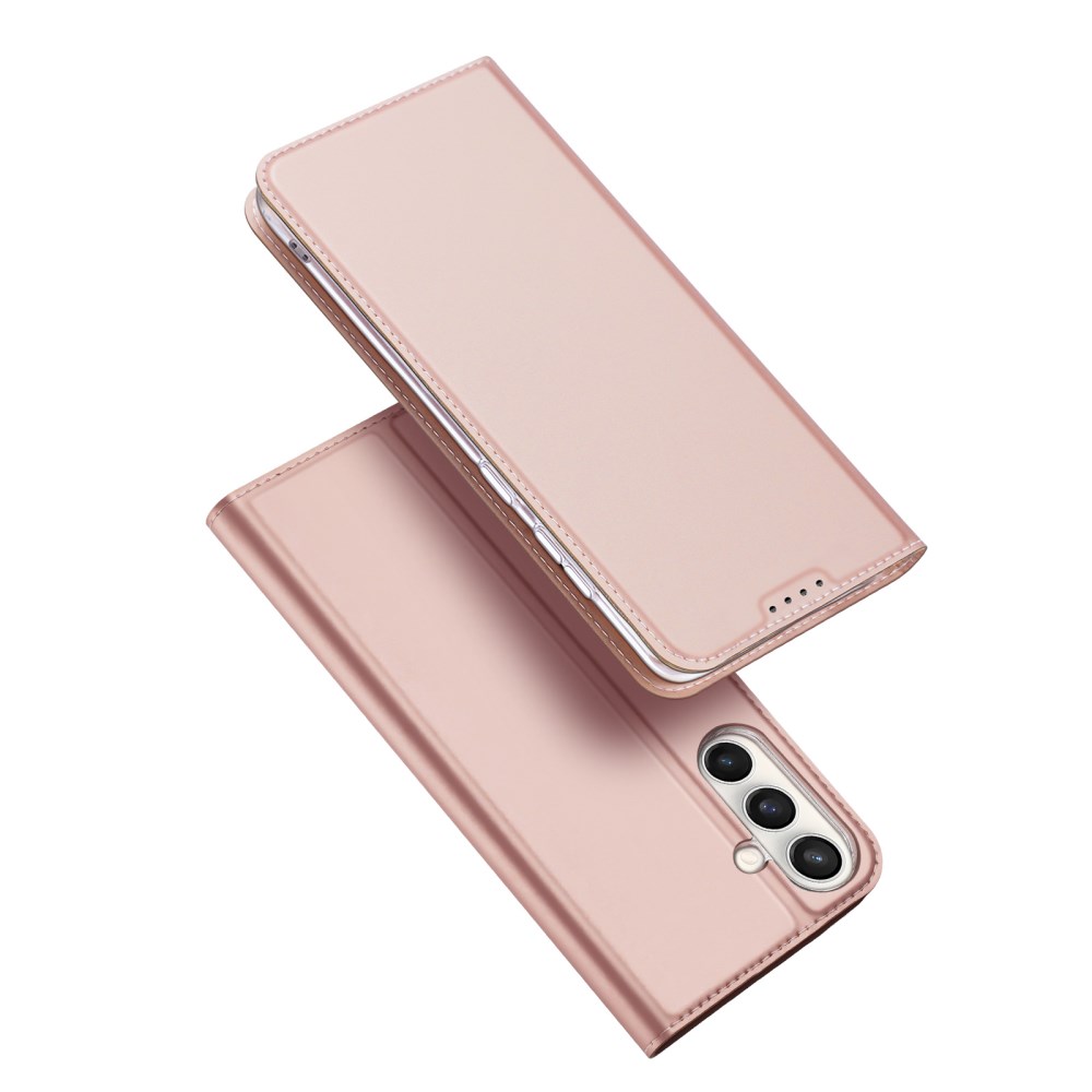 Θήκη Samsung Galaxy S26 FE 5G - DUX DUCIS Skin Pro Series - Flip Πορτοφόλι από Συνθετικό Δέρμα (PU) με TPU - Ροζ - Stand Flip Πορτοφόλι DUX DUCIS για Samsung Galaxy S26 FE 5G σε Ροζ — θήκη κάρτας, stand & κρυφό μαγνητικό κούμπωμα για πλήρη προστασία.