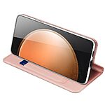 Θήκη Samsung Galaxy S26 FE 5G - DUX DUCIS Skin Pro Series - Flip Πορτοφόλι από Συνθετικό Δέρμα (PU) με TPU - Ροζ - Stand — εικόνα 6