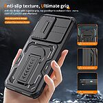Θήκη Samsung Galaxy S26 FE 5G / S25 FE 5G - OEM - Σκληρή Πλάτη PC+TPU - Μαύρο - Stand — εικόνα 9