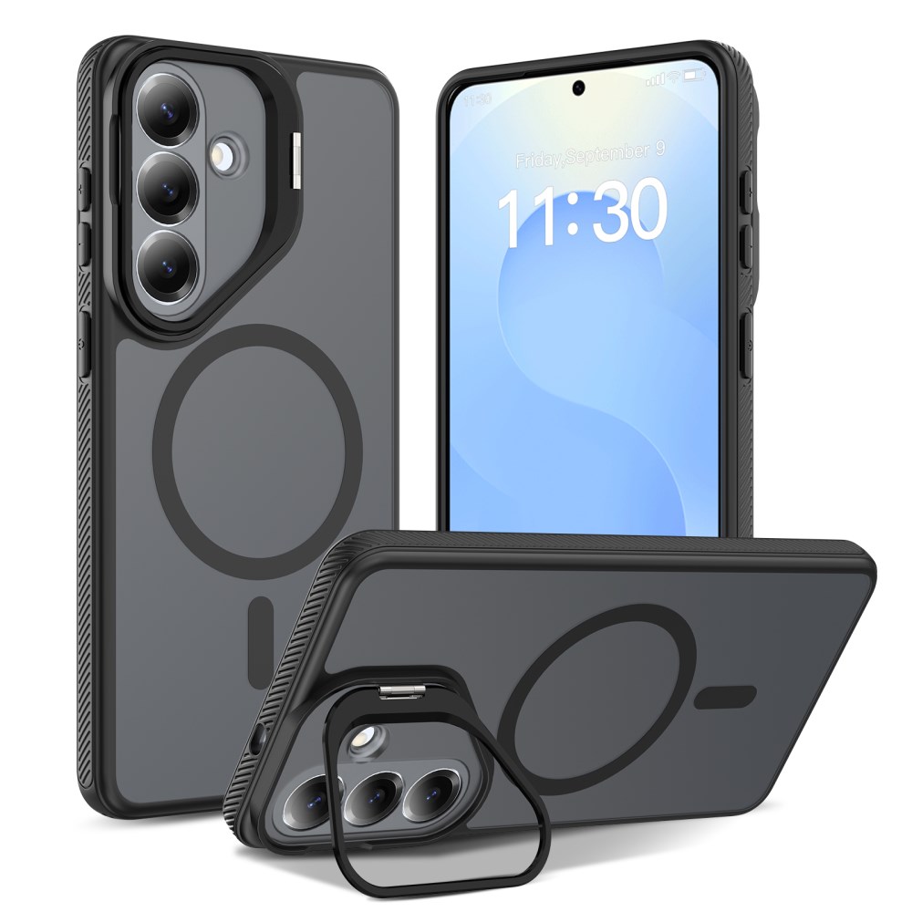 Θήκη Samsung Galaxy S26 FE 5G / S25 FE 5G - OEM - Σκληρή Πλάτη PC+TPU - Μαύρο - Stand Σκληρή Πλάτη PC+TPU για Samsung Galaxy S26 FE 5G / S25 FE 5G (OEM) σε Μαύρο — stand-πλαίσιο κάμερας, μαγνήτες & προστασία από πτώσεις.