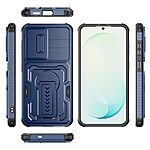 Θήκη Samsung Galaxy S26 FE 5G / S25 FE 5G - OEM - Σκληρή Πλάτη PC+TPU - Μπλε - Stand — εικόνα 7