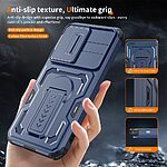 Θήκη Samsung Galaxy S26 FE 5G / S25 FE 5G - OEM - Σκληρή Πλάτη PC+TPU - Μπλε - Stand — εικόνα 9