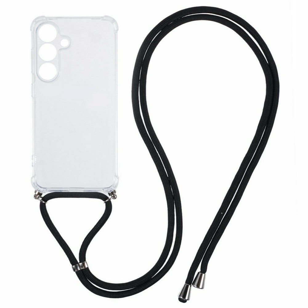Θήκη Samsung Galaxy S26 FE 5G - OEM - Πλάτη TPU - Διάφανο - Λουράκι Πλάτη TPU για Samsung Galaxy S26 FE 5G (OEM) σε Διάφανο με λουράκι — ενισχυμένες γωνίες για προστασία από πτώσεις & χτυπήματα.