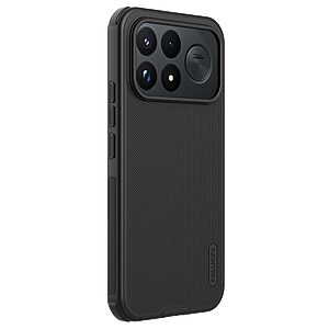 Σκληρή Πλάτη PC+TPU για Xiaomi Poco F9 Pro 5G (NILLKIN) σε Μαύρο — ματ αντιδακτυλική επιφάνεια & ενσωματωμένος μαγνήτης για καθημερινή προστασία.
