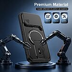 Θήκη Xiaomi Poco F9 Pro 5G - OEM - Σκληρή Πλάτη PC+TPU - Μαύρο - Stand — εικόνα 5