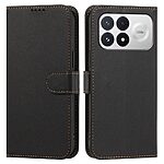 Flip Πορτοφόλι για Xiaomi Poco F9 Pro 5G (OEM) σε Μαύρο — 3 θήκες καρτών, stand, μαγνητικό κούμπωμα & απορρόφηση κραδασμών.