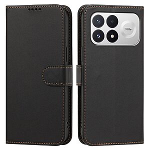Flip Πορτοφόλι για Xiaomi Poco F9 Pro 5G (OEM) σε Μαύρο — 3 θήκες καρτών, stand, μαγνητικό κούμπωμα & απορρόφηση κραδασμών.