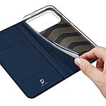Θήκη Xiaomi Poco F9 Pro 5G - DUX DUCIS Skin Pro Series - Flip Πορτοφόλι από Συνθετικό Δέρμα (PU) με TPU - Μπλε - Stand — εικόνα 8
