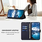 Θήκη Xiaomi Poco F9 Pro 5G - OEM - Flip Πορτοφόλι από Συνθετικό Δέρμα (PU) με TPU - Μπλε - Stand/Λουράκι — εικόνα 3