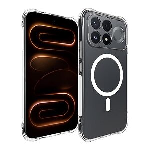 Πλάτη TPU για Xiaomi Poco F9 Pro 5G (WANLONFENG) σε Διάφανο — λεπτό προφίλ 2.0mm, ενισχυμένες γωνίες & μαγνητικός δακτύλιος.