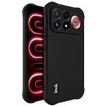 Πλάτη TPU για Xiaomi Poco F9 Pro 5G (IMAK) σε ματ Μαύρο — airbag γωνίες & ανασηκωμένα χείλη για προστασία από πτώσεις & γρατζουνιές.
