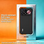 Θήκη Xiaomi Poco F9 Pro 5G - IMAK - Πλάτη TPU - Μαύρο — εικόνα 3