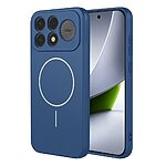 Πλάτη TPU για Xiaomi Poco F9 Pro 5G (OEM) σε Μπλε — απαλή υφή liquid silicone, μαγνητικός δακτύλιος & προστασία κάμερας για κάθε μέρα.