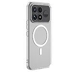 Σκληρή Πλάτη PC+TPU για Xiaomi Poco F9 Ultra 5G (LEREACH) σε Διάφανο — ενσωματωμένος μαγνήτης & ανασηκωμένα χείλη κάμερας 0.8mm.