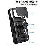 Θήκη Xiaomi Poco F9 Ultra 5G - OEM - Σκληρή Πλάτη PC+TPU - Μπλε - Stand — εικόνα 2