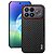 Πλάτη από Συνθετικό Δέρμα (PU) με PC για Xiaomi Poco F9 Ultra 5G (IMAK) σε Μαύρο — υφή carbon fiber, αντιδακτυλική επιφάνεια & προστασία κάμερας.
