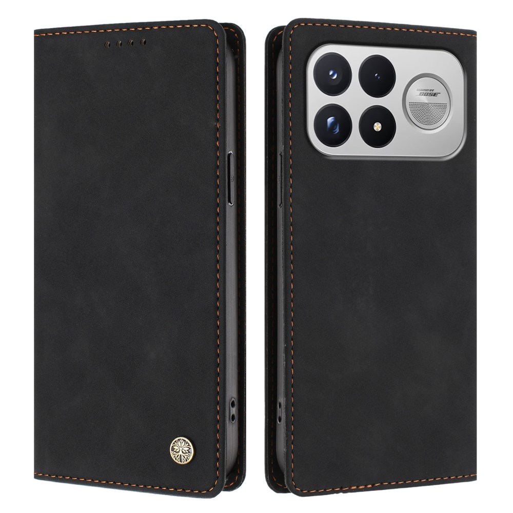 Θήκη Xiaomi Poco F9 Ultra 5G - OEM - Flip Πορτοφόλι από Συνθετικό Δέρμα (PU) με TPU - Μαύρο - RFID/Stand Flip Πορτοφόλι από Συνθετικό Δέρμα (PU) με TPU για Xiaomi Poco F9 Ultra 5G (OEM) σε Μαύρο — θήκες καρτών, προστασία RFID & stand για βίντεο.