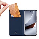 Θήκη Xiaomi Poco F9 Ultra 5G - DUX DUCIS Skin Pro Series - Flip Πορτοφόλι από Συνθετικό Δέρμα (PU) με TPU - Μπλε - Stand — εικόνα 3