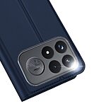 Θήκη Xiaomi Poco F9 Ultra 5G - DUX DUCIS Skin Pro Series - Flip Πορτοφόλι από Συνθετικό Δέρμα (PU) με TPU - Μπλε - Stand — εικόνα 4