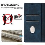 Θήκη Xiaomi Poco F9 Ultra 5G - OEM - Flip Πορτοφόλι από Συνθετικό Δέρμα (PU) με TPU - Σκούρο Μπλε - RFID/Stand — εικόνα 7