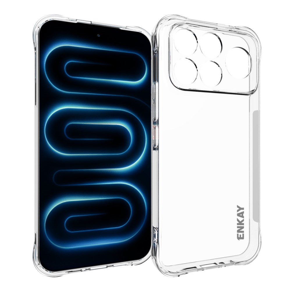 Θήκη Xiaomi Poco F9 Ultra 5G - HAT PRINCE ENKAY - Πλάτη TPU - Διάφανο Πλάτη TPU για Xiaomi Poco F9 Ultra 5G (HAT PRINCE ENKAY) σε Διάφανο — ενισχυμένες γωνίες & αντιολισθητικές λωρίδες για ασφαλές κράτημα.