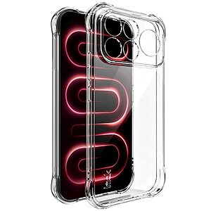 Πλάτη TPU για Xiaomi Poco F9 Ultra 5G (IMAK) σε Διάφανο — ενισχυμένες γωνίες airbag & ανασηκωμένα χείλη για προστασία από πτώσεις & γρατζουνιές.