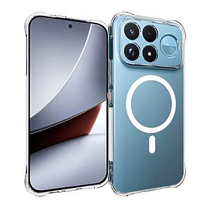 Διάφανη Πλάτη TPU για Xiaomi Poco F9 Ultra 5G (OEM) με μαγνητικό δακτύλιο — λεπτό προφίλ & προστασία από πτώσεις και γρατζουνιές.