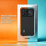 Θήκη Xiaomi Poco F9 Ultra 5G - IMAK - Πλάτη TPU - Μαύρο — εικόνα 3