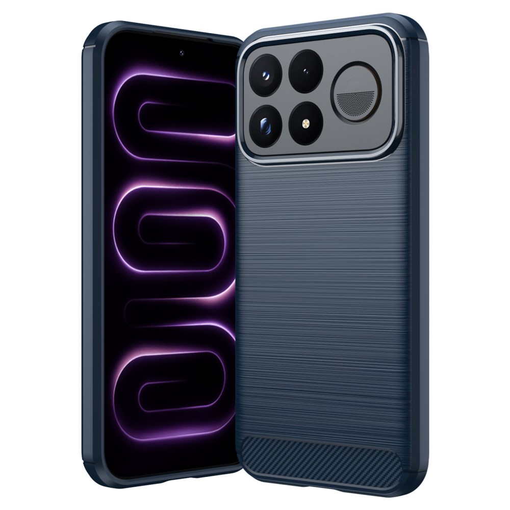 Θήκη Xiaomi Poco F9 Ultra 5G - OEM - Πλάτη TPU - Μπλε Πλάτη TPU για Xiaomi Poco F9 Ultra 5G (OEM) σε Μπλε — υφή carbon fiber, ματ φινίρισμα κατά των αποτυπωμάτων & απορρόφηση κραδασμών.